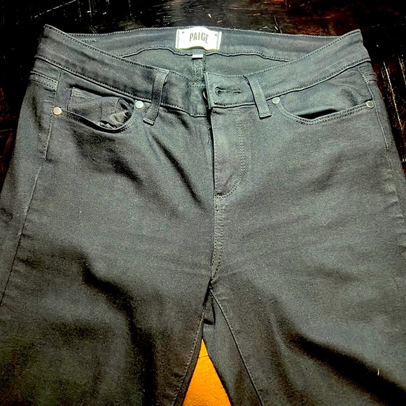 Paige denim black Verdugo Ultra Skinny Sz 29 - Picture 3 of 5